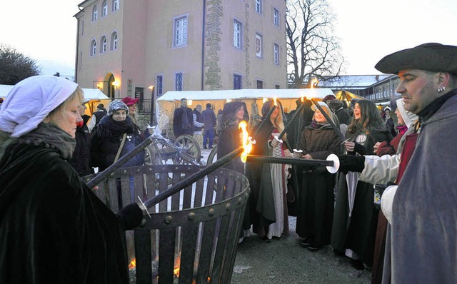 Mittelalterliches  Flair hat der Weihnachtsmarkt in Eschbach.   | Foto: Mnch