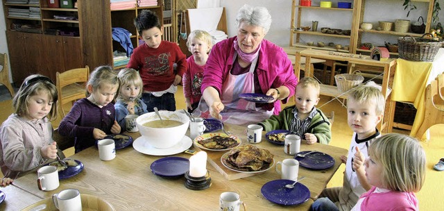 Der Zuschuss der Gemeinde fr die Kind...sinken, weil das Land mehr Geld gibt.   | Foto: Archivfoto Martina Weber-krokr