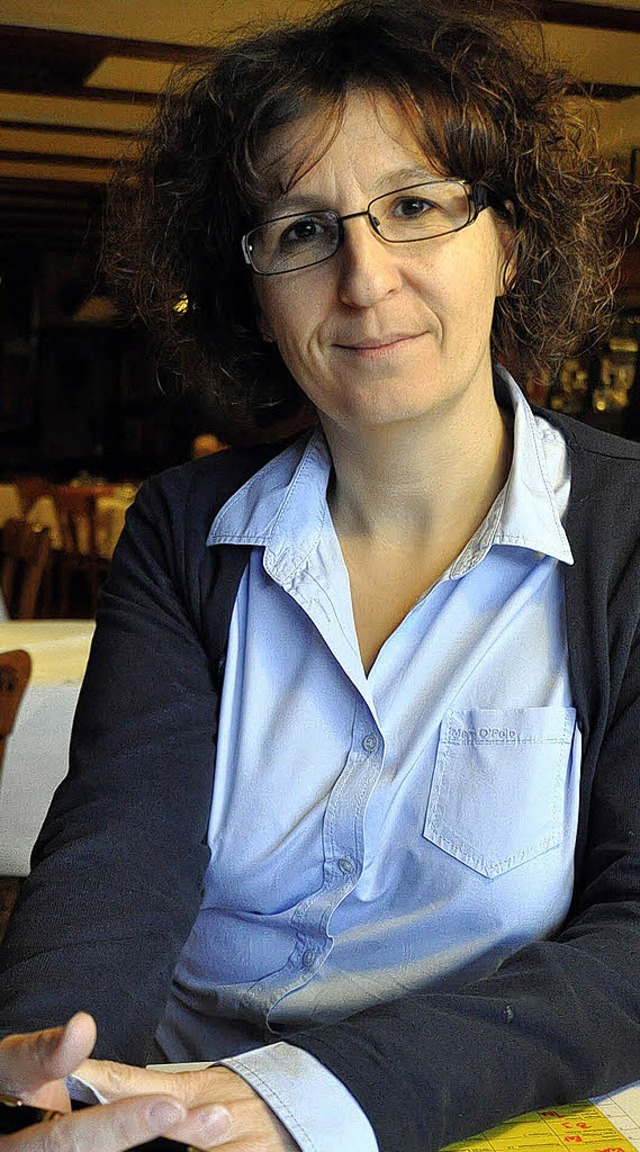 Martina Brutsche, eine der Mitorganisatorinnen der Altstadtweihnacht   | Foto: Elisabeth Willers