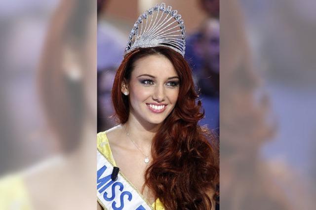 Miss Frankreich redet sich um Kopf und Krnchen