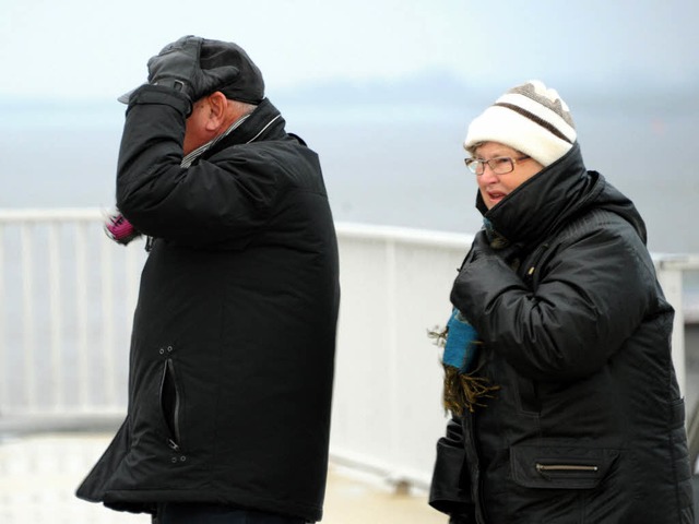 Sturm an der Kste. (Archivbild)  | Foto: dpa