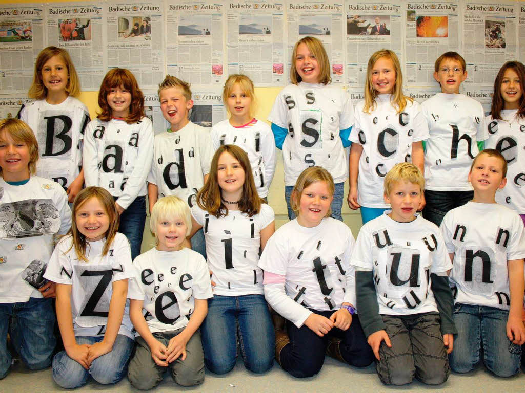 Zweiter wurde die Klasse 4 der Grundschule Dachsberg-Ibach.