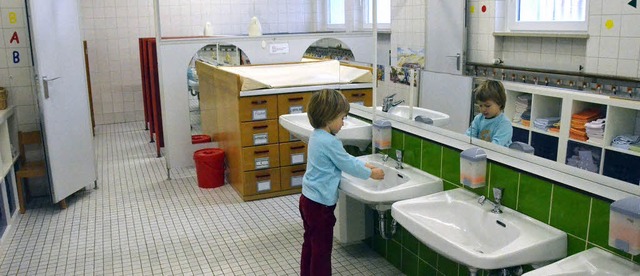 Der Kindergarten St. Martin bekommt n...&#8211;  auch das ist eine Vorschrift.  | Foto: LANGELOTT