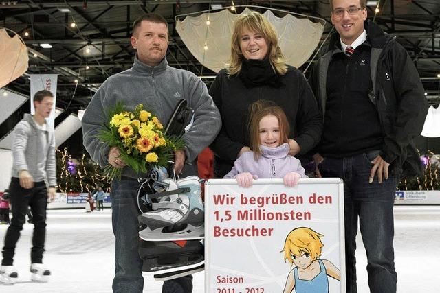 1,5 Millionen Besucher in der Eislaufhalle Offenburg