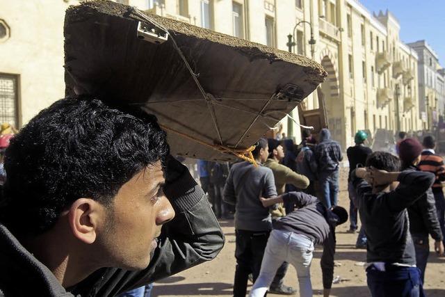 Ausschreitungen in Kairo reien nicht ab