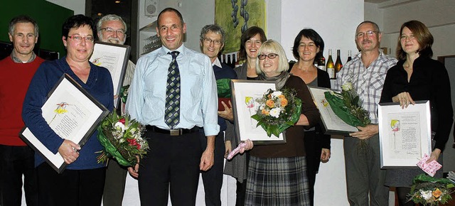 Beim Ccilienabend wurden auch langjh...des Oberrotweiler Kirchenchors geehrt.  | Foto: privat