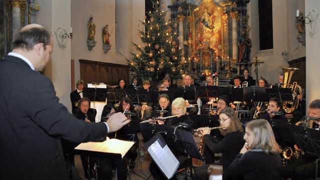 Stimmungsvoll war das Konzert des Musi...rich in der katholischen Pfarrkirche.   | Foto: Julius Steckmeister