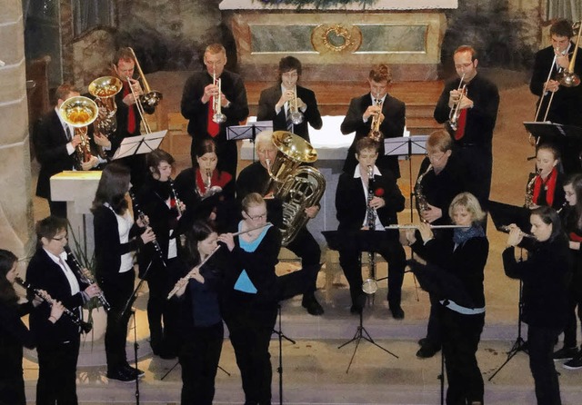 Traditionelle Weihnachtslieder wie &#8...  Adventskonzert in der  Pfarrkirche.   | Foto: Ines Sssle