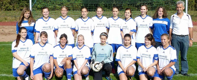 Die Damenmannschaft des SV Breisach freute sich ber ihren Erfolg.   | Foto: privat