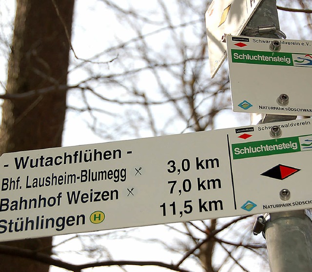 Die Instandhaltung des Wanderwegs in d...ensteigs&quot; erfordert viel Einsatz!  | Foto: Binner-Schwarz