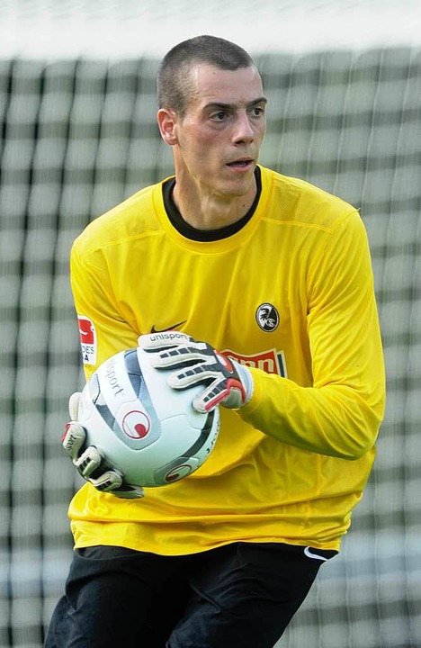 Manuel Salz: Auch der Ersatztorh�ter soll sich einen neuen Verein suchen.  | Foto: Patrick Seeger