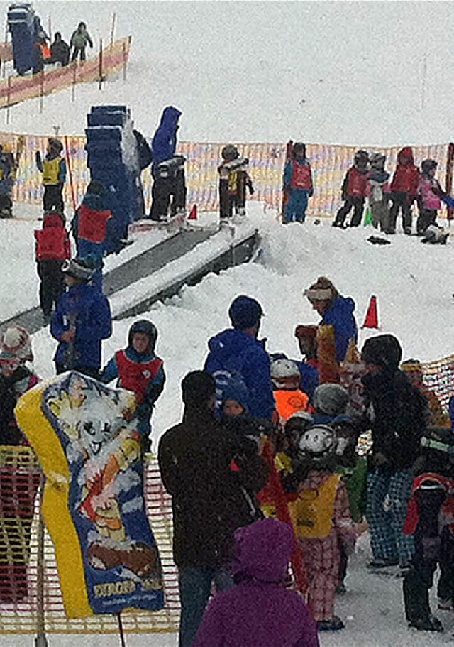 Einen besonderen Skitag erlebten Kinde...ersportschule Thoma auf dem Feldberg.   | Foto: Privat
