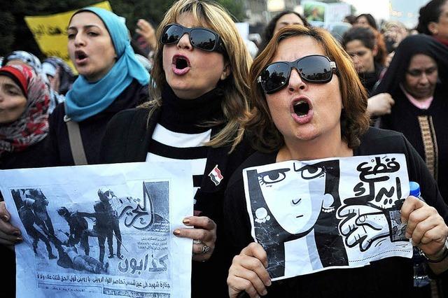Frauenproteste in Ägypten