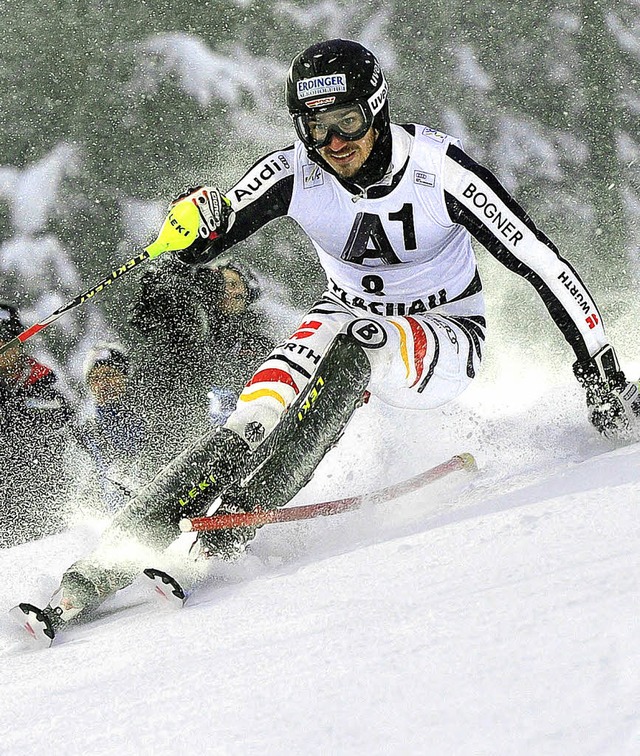 Felix Neureuther besttigt seine gute Form.   | Foto: DPA