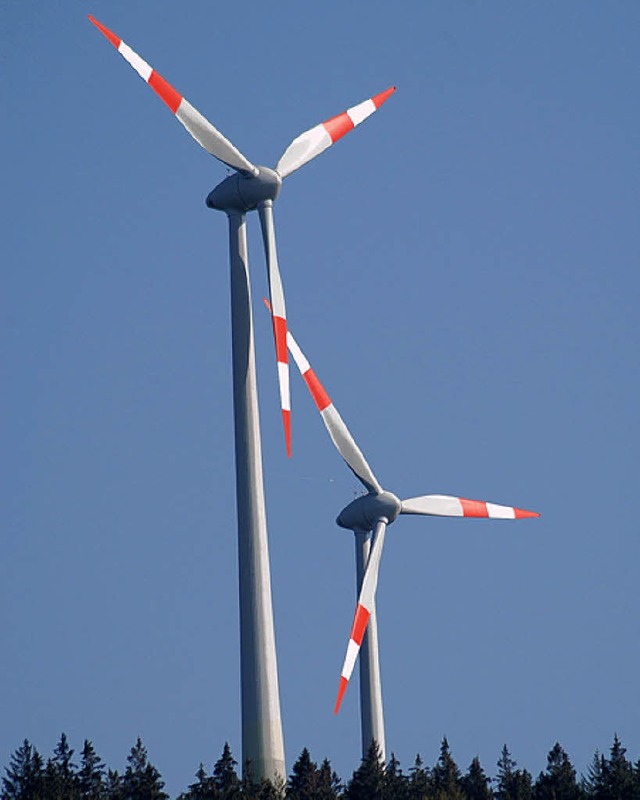 Zusammenarbeit ist bei  Ausweisungen von Windkraftanlagen gewnscht.   | Foto: Bz