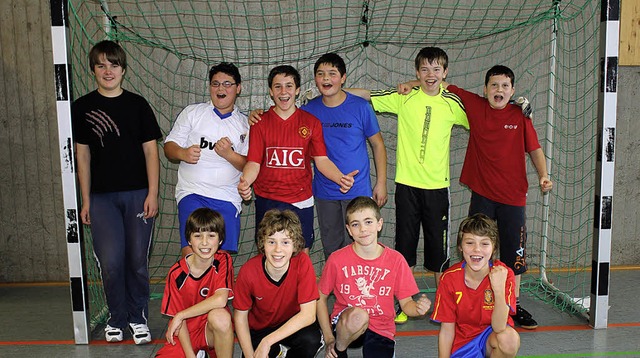 Fuballmeister der Silberbergschule: D...en Turnier in der  Oberstufengruppe.   | Foto: Privat