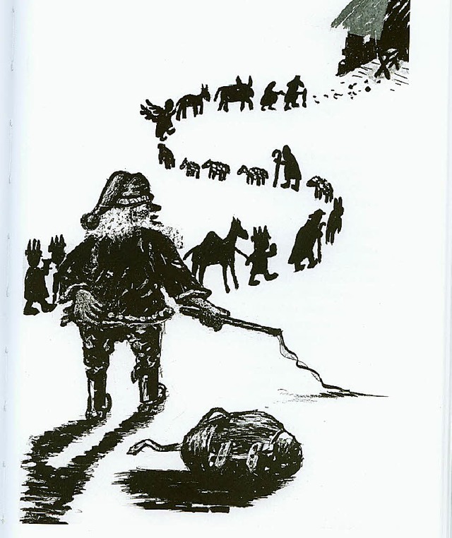 Franz Handschuh illustrierte die Texte. <BZ-FotoNurRepro>BZ</BZ-FotoNurRepro>  | Foto: bz