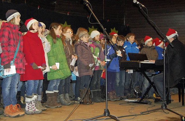 Das ist der &#8222;klingende Adventskranz&#8220;.   | Foto: Silke Nitz