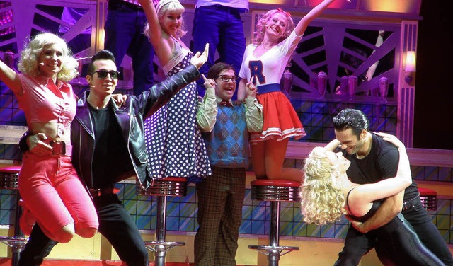 Coole Jungs und se Mdchen: Szene aus &#8222;Grease&#8220;.   | Foto: Roswitha Frey