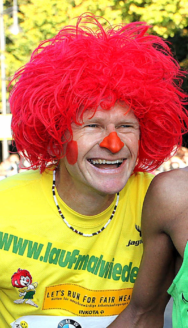 Dietmar Mcke ist ein   laufender Spendenbeschaffer.    | Foto: dpa