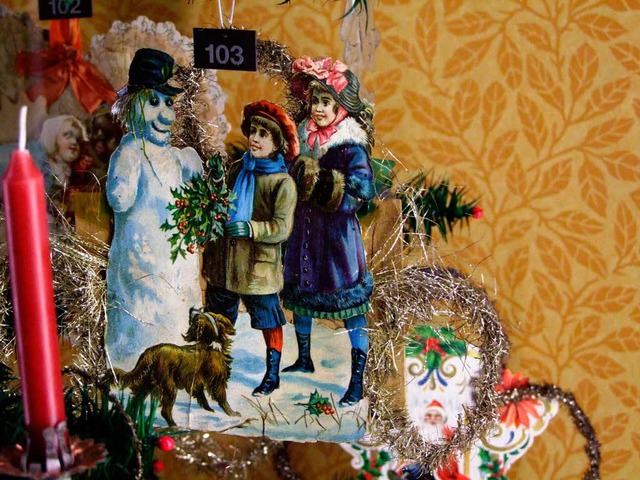 Weihnachtsschmuck aus viktorianischer Zeit  | Foto: Martina David-Wenk, Martina David-Wenk