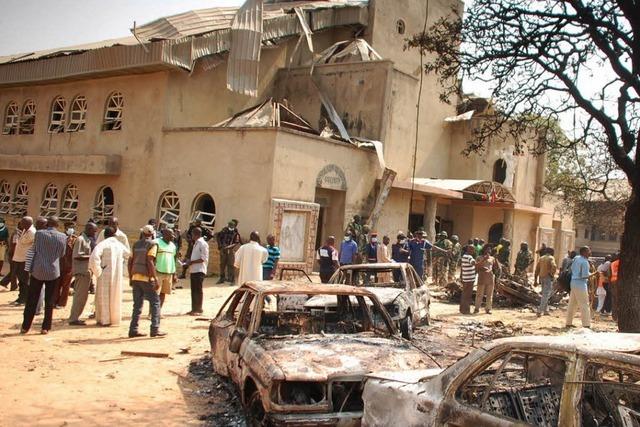Anschlge auf nigerianische Kirchen – Mindestens 40 Tote