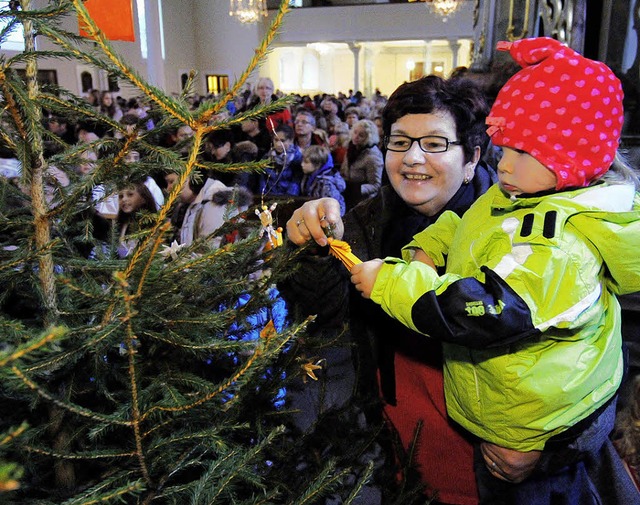 Ein Gottesdienst, ganz auf die Kinder abgestimmt   | Foto: Wolfgang Knstle