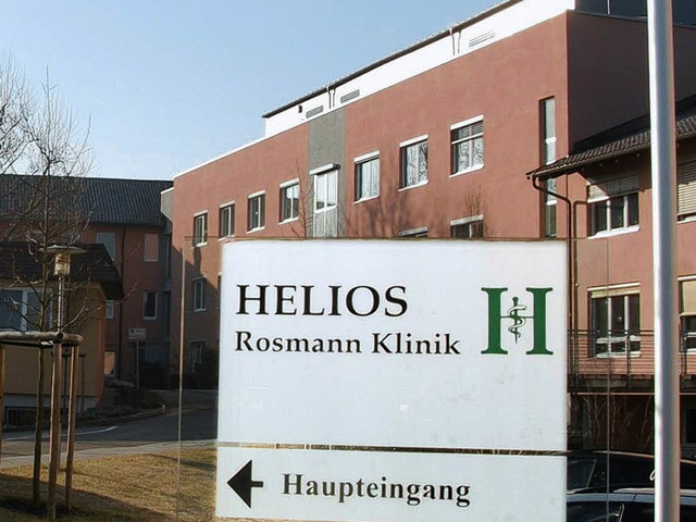 Die Helios-Rosmann-Klinik in Breisach ...bulanz nicht alle Patienten behandeln.  | Foto: Christine Aniol