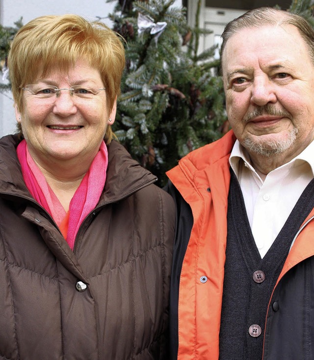 Barbara Schanz und Carl-Erich Wiesner leiten den Freundeskreis.  | Foto: Barbara Schmidt