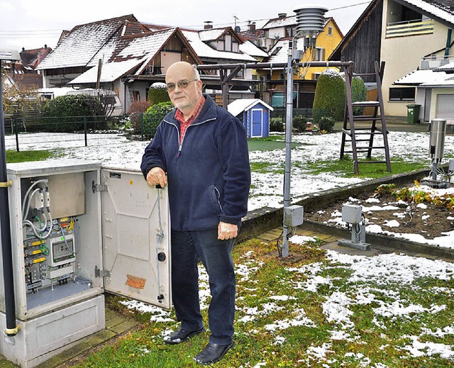 Nach rund 32 Jahren  wird die Wetterbe... Deutschen Wetterdienst automatisiert.  | Foto: Dieter Erggelet