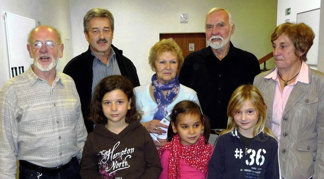 25-mal  Gold gab fr Josef Eble (Zweit... und Lioba Bhler (links und rechts).   | Foto: BZ