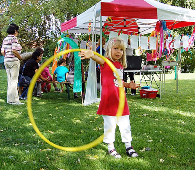 Im Rahmen der Schlemmermeile gab es auch verschiedene Angebote fr Kinder.  | Foto: Bingold