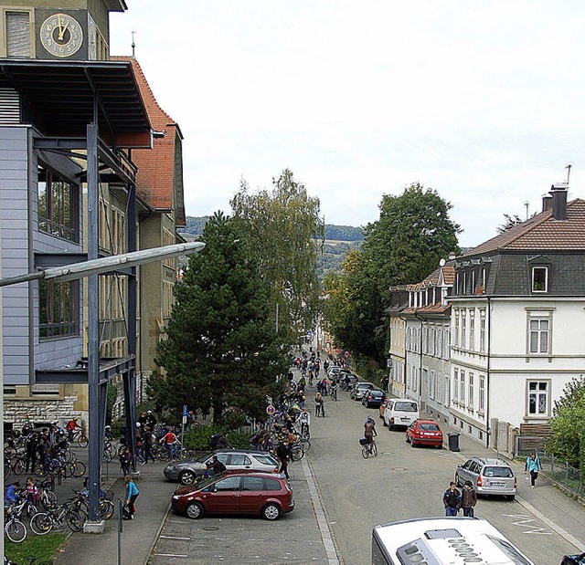 Die Entwicklung der Campus-Achse biegt auf die Zielgerade ein.   | Foto: Willi Adam