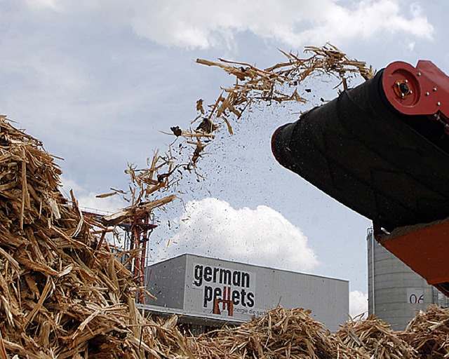 Bleibt Zankapfel: die Pelletsproduktion auf DYN A 5.  | Foto: K. Mayer