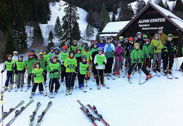 Wird der Feldberg im Winter grn, sind die  Ski-Zunft-Kinder nicht weit.  | Foto: Andreas Mutter