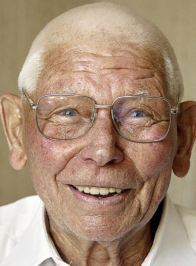 Richard Schneckenburger ist mit 94 Jahren gestorben.   | Foto: W. Beck