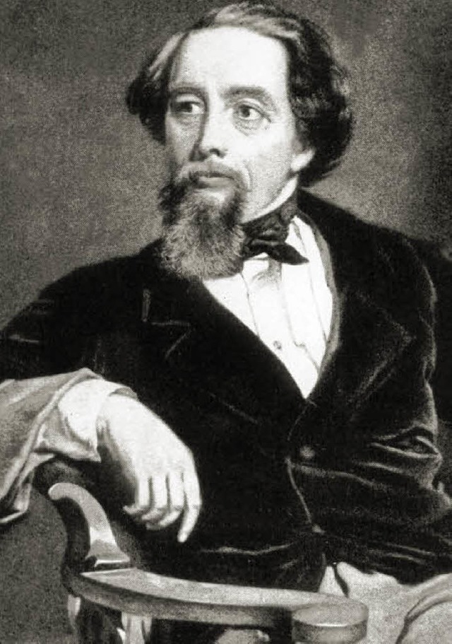 Charles Dickens in einer zeitgenssischen Darstellung.   | Foto: dpa