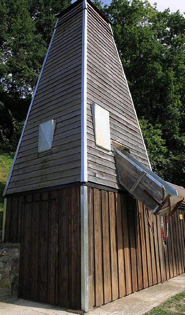 Der Frderturm am Suggentler Bergwerk.   | Foto: Archivbild: K. Heiss