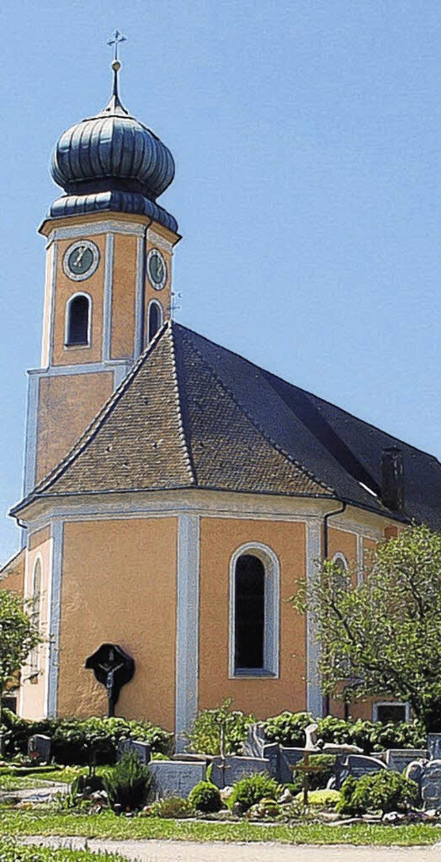Schmuckstck im Herzen der Gemeinde von Dogern: die Pfarrkirche St.Clemens   | Foto: LINS