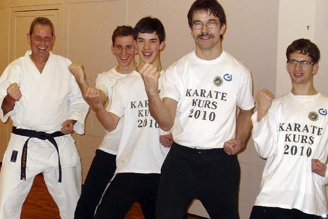 Karate unterstützt die Koordination