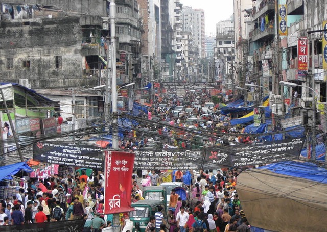 Straenzug in Dhaka, Bangladesh  | Foto: Joy Sheik