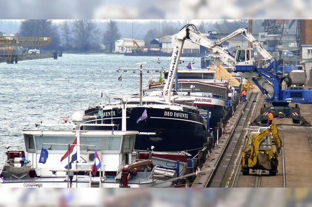 Rekordjahr für Rheinhafen Kehl