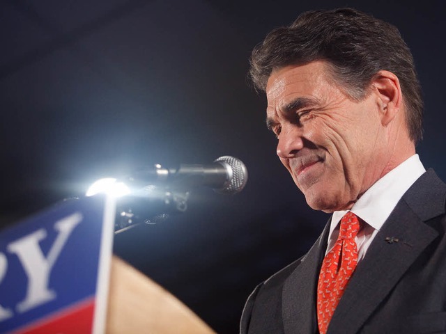 Gewinner gibt es nicht in Iowa &#8211; aber einen Verlierer: Rick Perry.  | Foto: AFP