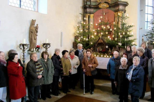 Andacht zu Weihnachtszeit