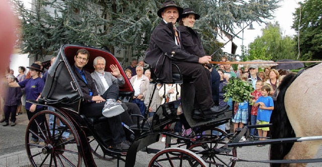 Bei allen Neuerungen des Jahres 2011 g... Heinz Beck in der Kutsche vorfuhren.   | Foto: pia grttinger