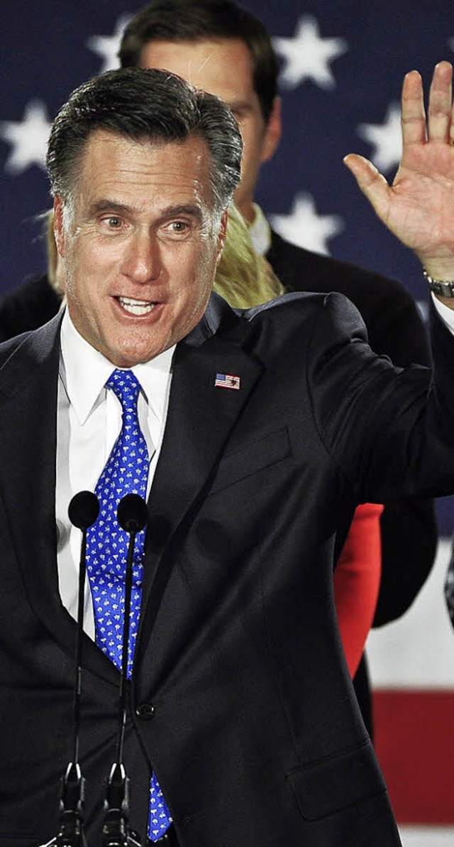 Erleichtert:  Mitt Romney   | Foto: dpa