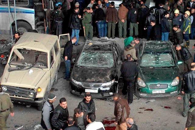 Selbstmordanschlag in Damaskus fordert mindestens 25 Tote