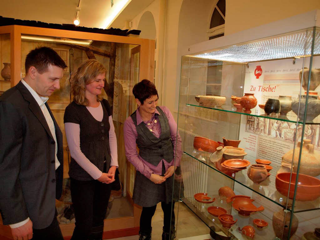 Weiterhin ein Schwerpunkt des Archologischen Museums in Riegel: die Funde aus der Zeit der Rmer.