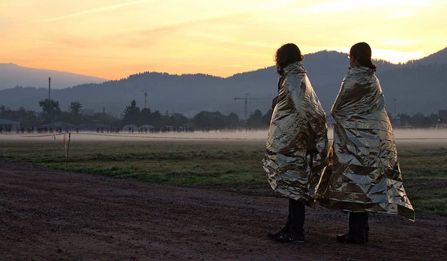 Das Warten auf den Heiligen Vater.   | Foto: klaus berg