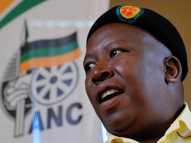 Chef der ANC-Jugendorganisation: Julius Malema.  | Foto: AFP